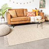 Boho Teppich - Faya Creme Beige - thumbnail