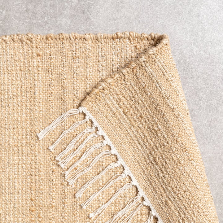 Boho Teppich - Faya Beige - 6