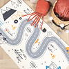 Spielteppich Auto - Dex Road Blau - thumbnail 2