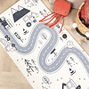Spielteppich Auto - Dex Road Schwarz - thumbnail 2