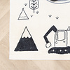 Spielteppich Auto - Dex Road Schwarz - thumbnail 4