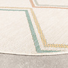 In- & Outdoor Teppich Rund - Playa Pattern Creme - thumbnail 5