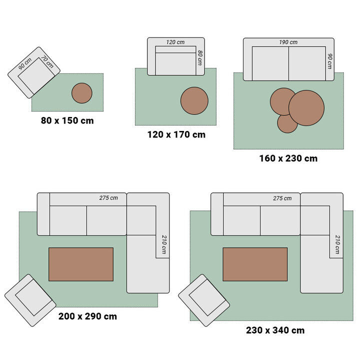 Wollteppich - Luminous Creme Meliert - 10