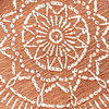 In- & Outdoor Teppich Rund - Porto Aztec Terracotta - thumbnail 2