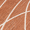 In- & Outdoor Teppich Rund - Porto Lines Terracotta - thumbnail 2