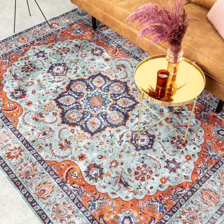 Teppich Vintage - Imagine Medaillon Grün - 3