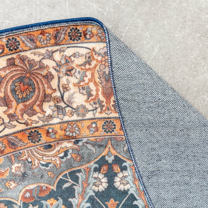 Teppich Vintage Rund - Imagine Medaillon Bunt - 5