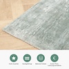 Viskose Teppich Rund - Pearl Mint - thumbnail 5