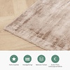 Viskose Teppich - Pearl Taupe - thumbnail 5