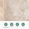 Waschbarer Viskose Teppich - Vive Creme - thumbnail 5