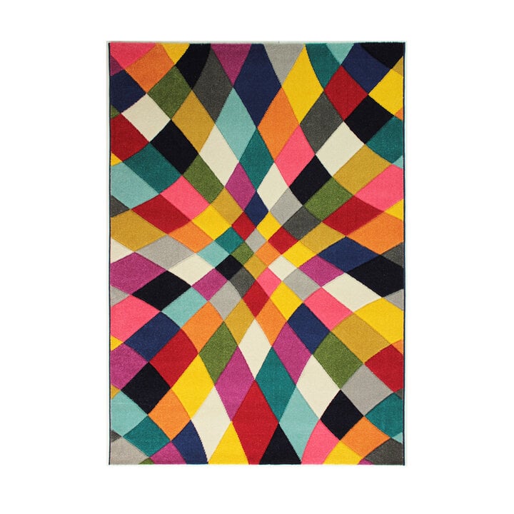 Moderner Teppich - Spectro Rhumba Bunt - 1