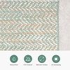 In- & Outdoor Teppich - Playa Aztec Grün - thumbnail 4