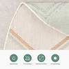 In- & Outdoor Teppich Rund - Playa Pattern Creme - thumbnail 4