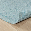 Wollteppich Rund - Wise Blau 364 - thumbnail 6