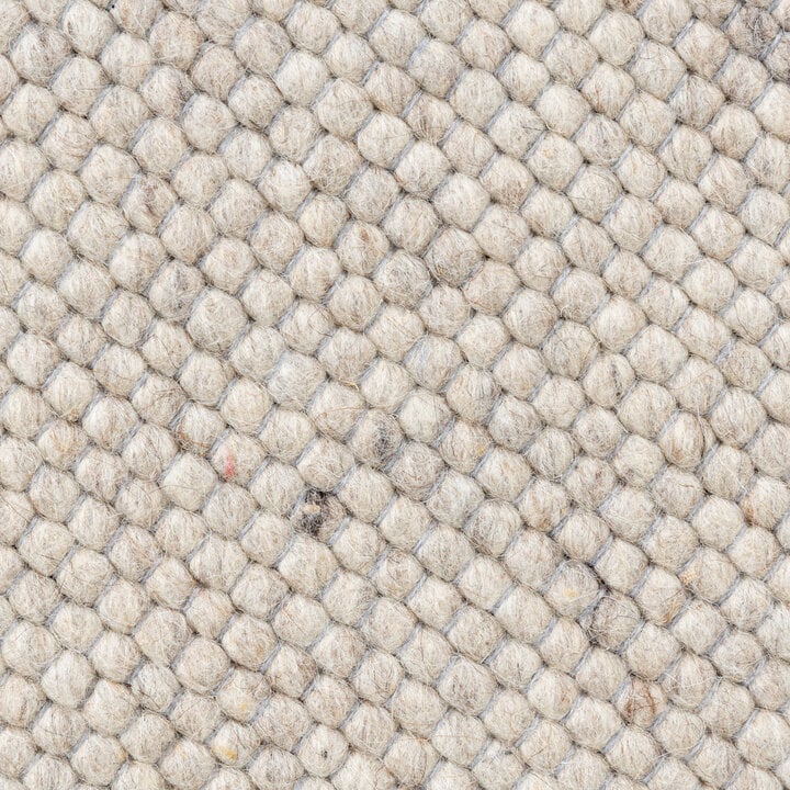 Wollteppich - Wise Weiß Natur 607 - 7