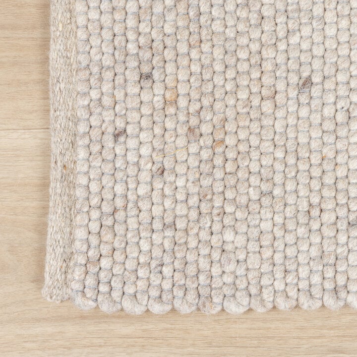 Wollteppich - Wise Weiß Natur 607 - 4