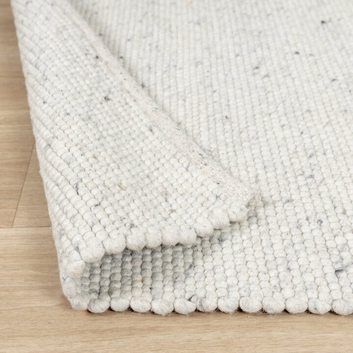 Wollteppich - Wise Grau Meliert 367 - 6