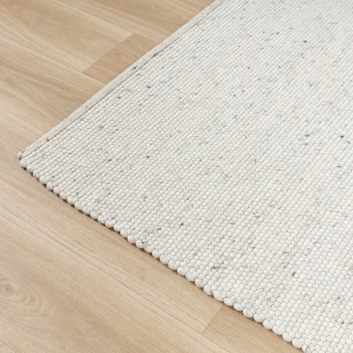 Wollteppich - Wise Grau Meliert 367 - 5