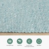 Wollteppich - Wise Blau 364 - thumbnail 3