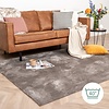 Waschbarer Viskose Teppich - Vive Taupe - thumbnail 8