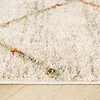 Hochflor Teppich - Blend Lines Creme Bunt - thumbnail 4