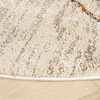 Hochflor Teppich Rund - Blend Lines Creme Bunt - thumbnail 4