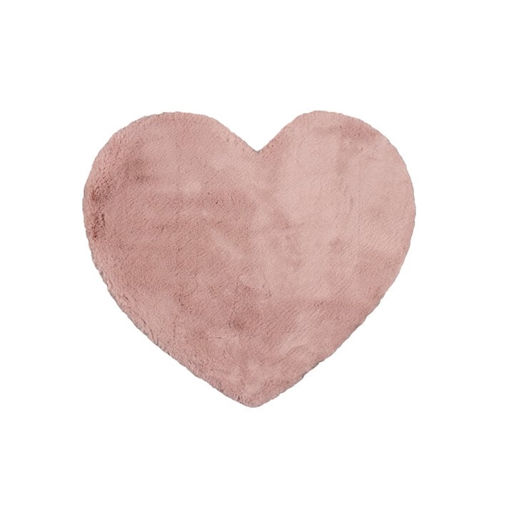 Kinderteppich - Huggy Herz Rosa - 1