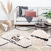 Teppich Hochflor - Sensa Double Creme Schwarz - thumbnail 10