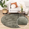 Waschbarer Teppich Rund - Clean Grün - thumbnail 9