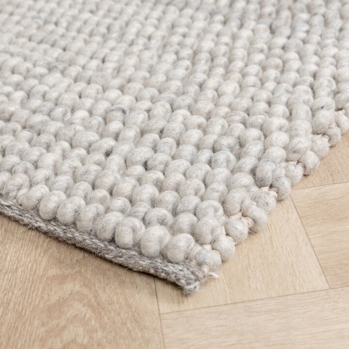 Wollteppich - Luminous Hellgrau - 6