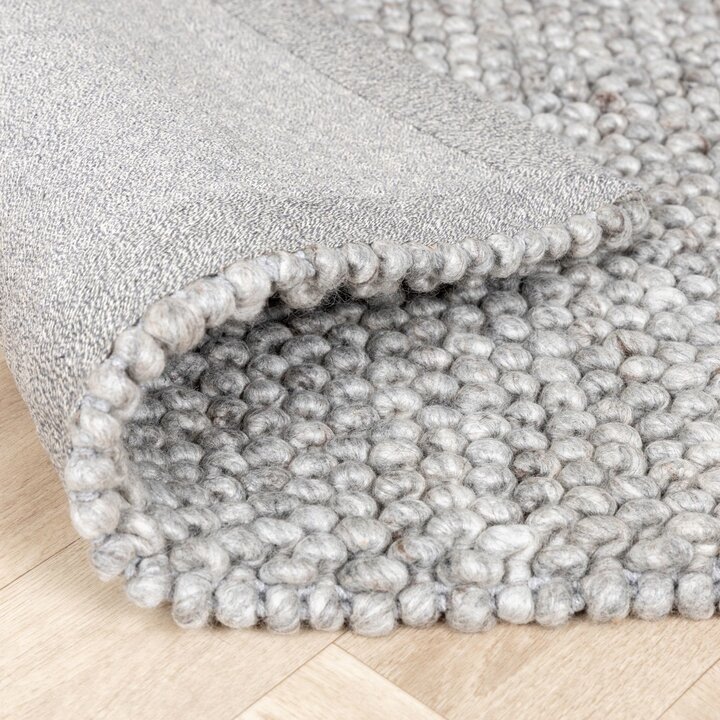 Wollteppich - Luminous Grau Meliert - 7