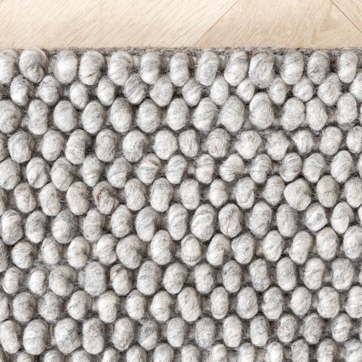 Wollteppich - Luminous Grau Meliert - 5