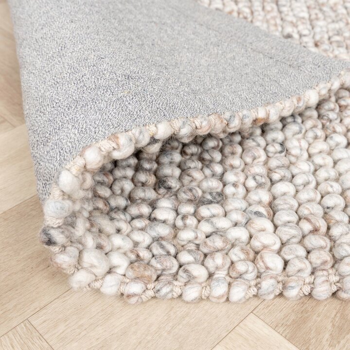 Wollteppich - Luminous Creme Meliert - 8