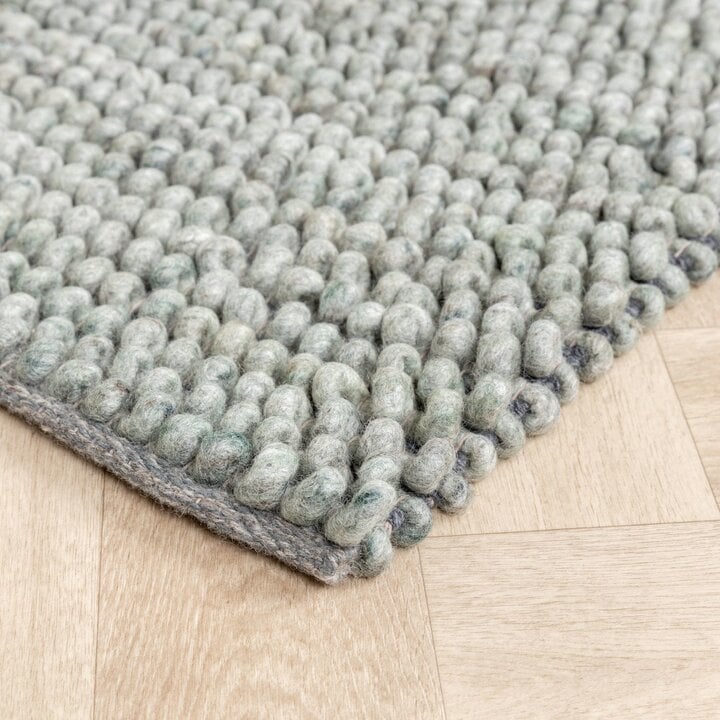 Wollteppich - Luminous Grün Grau - 6