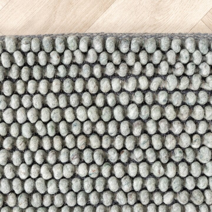 Wollteppich - Luminous Grün Grau - 4