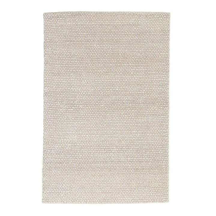 Wollteppich - Luminous Creme Weiß - 1