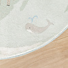 Kinderteppich Rund - Globe Mint - thumbnail 3