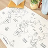 Kinderteppich - Globe Creme - thumbnail 2