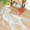 Waschbarer Kinderteppich - Wild Dino - thumbnail