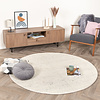 Wollteppich Rund - Dala Creme Meliert - thumbnail