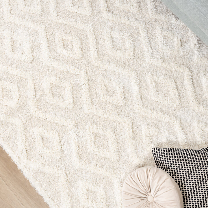 Teppich Skandinavisch - Lova Diamond Creme - 3