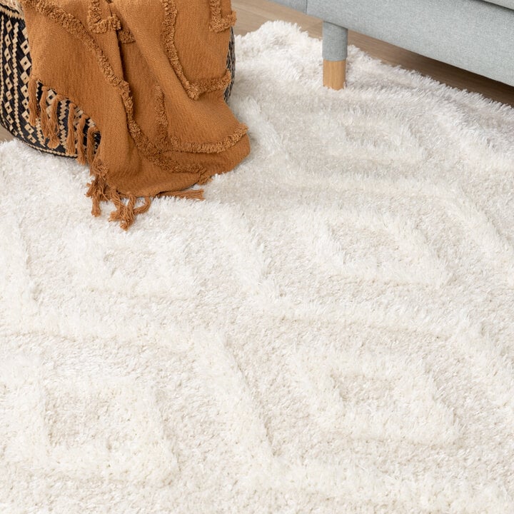 Teppich Skandinavisch - Lova Diamond Creme - 4