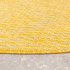 In- & Outdoor Teppich Rund - Costa Ockergelb - thumbnail 6
