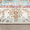 Vintage Gartenteppich - Santo Medaillon Hellblau - thumbnail 6