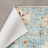 Vintage Gartenteppich - Santo Mandala Hellblau - thumbnail 7