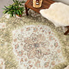Vintage Gartenteppich - Santo Mandala Grün - thumbnail 3
