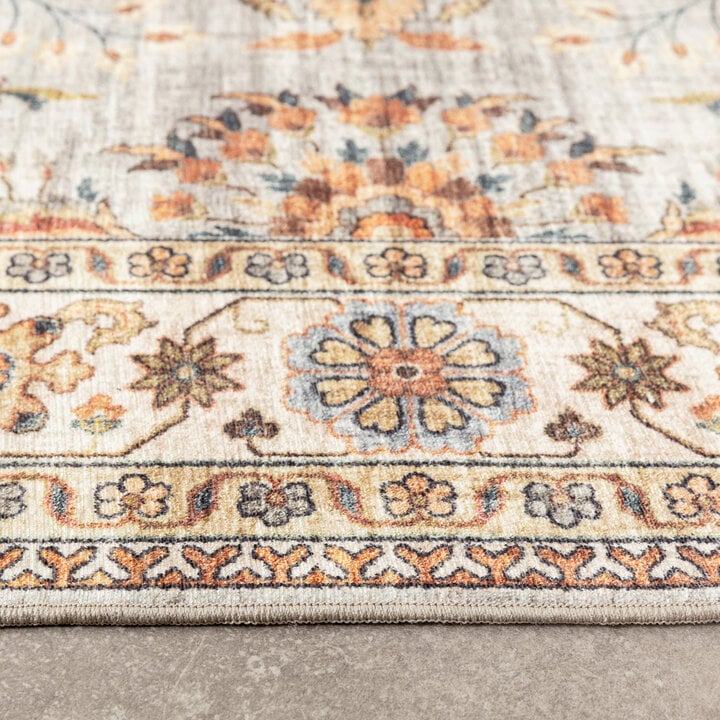 Vintage Gartenteppich - Santo Flora Hellgrau - 6