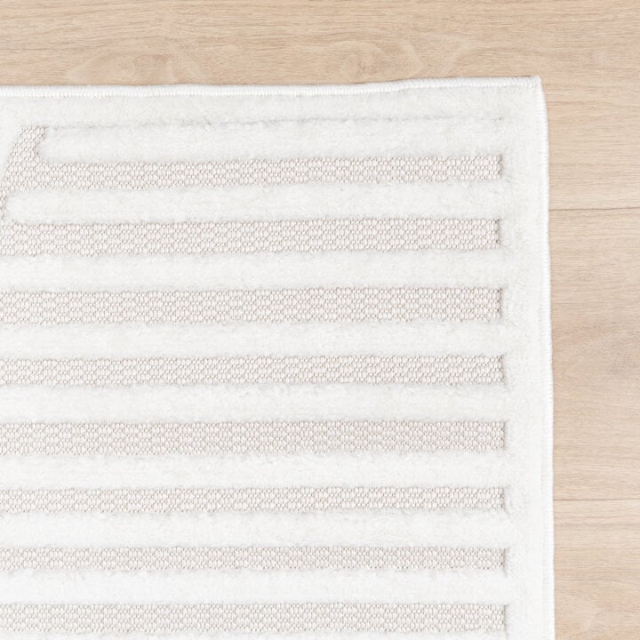 Teppich Modern - Nori Curves Weiß - 4