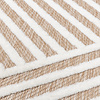 Teppich Modern - Nori Lines Weiß Taupe - thumbnail 6