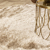 Hochflor Teppich Rund - Glorious Champagner Creme - thumbnail 4